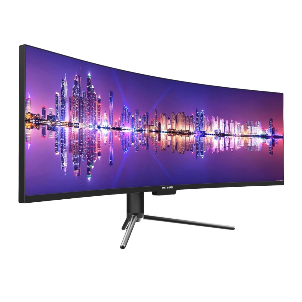 MONITEUR MATOS MSG49 SPACE SUPER ULTRA WIDE 120HZ CURVED 49 POUCE ADJUSTABLE DQHD